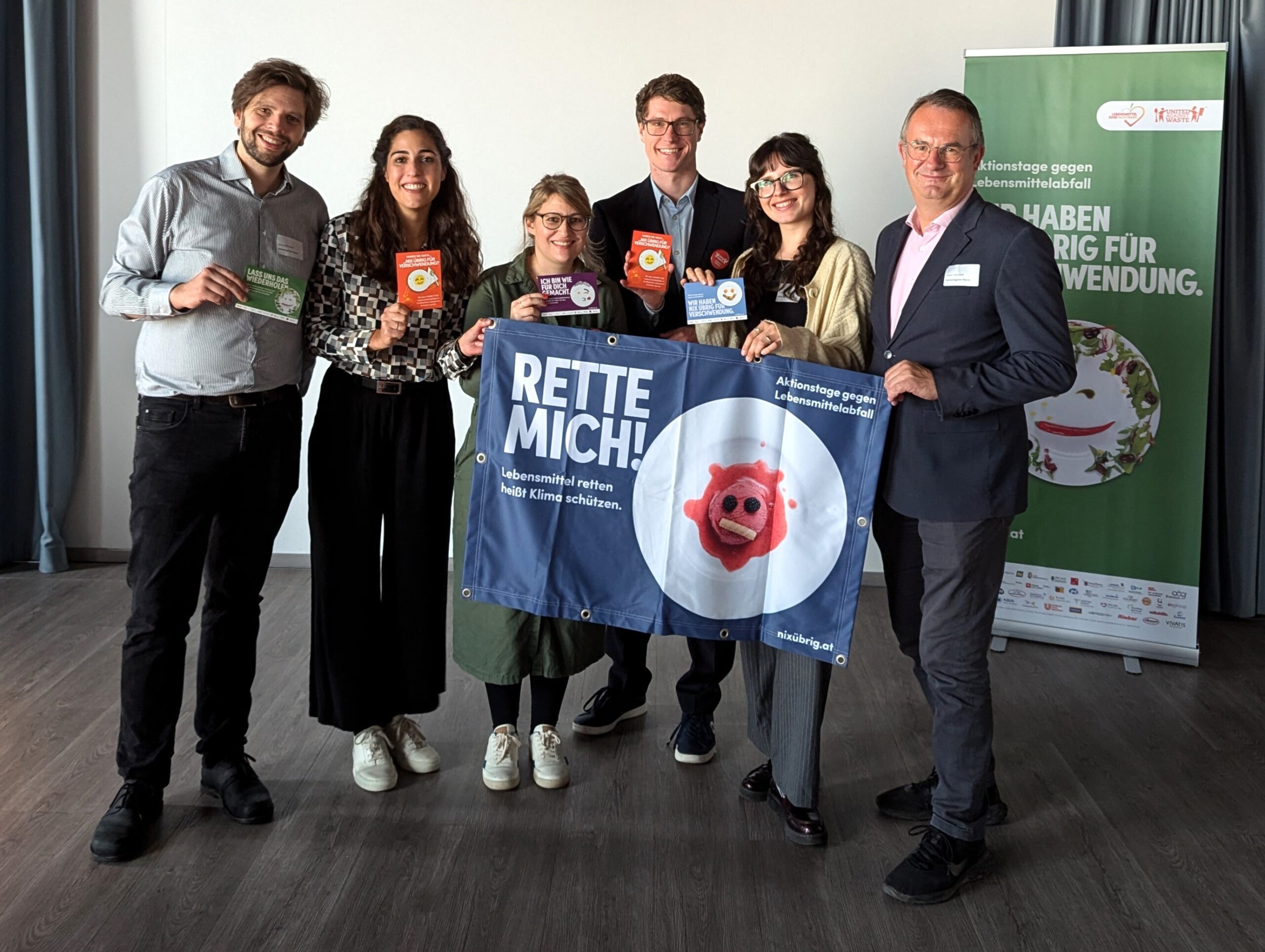 Gruppenfoto des UAW-Teams